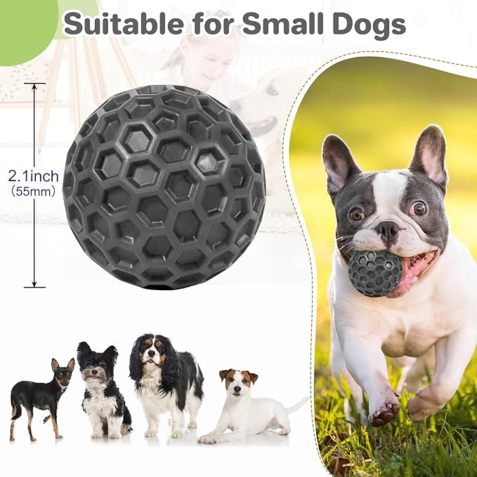 Interactive Squeaky Dog Balls Puppy Toys, Dog Toys - Image 2