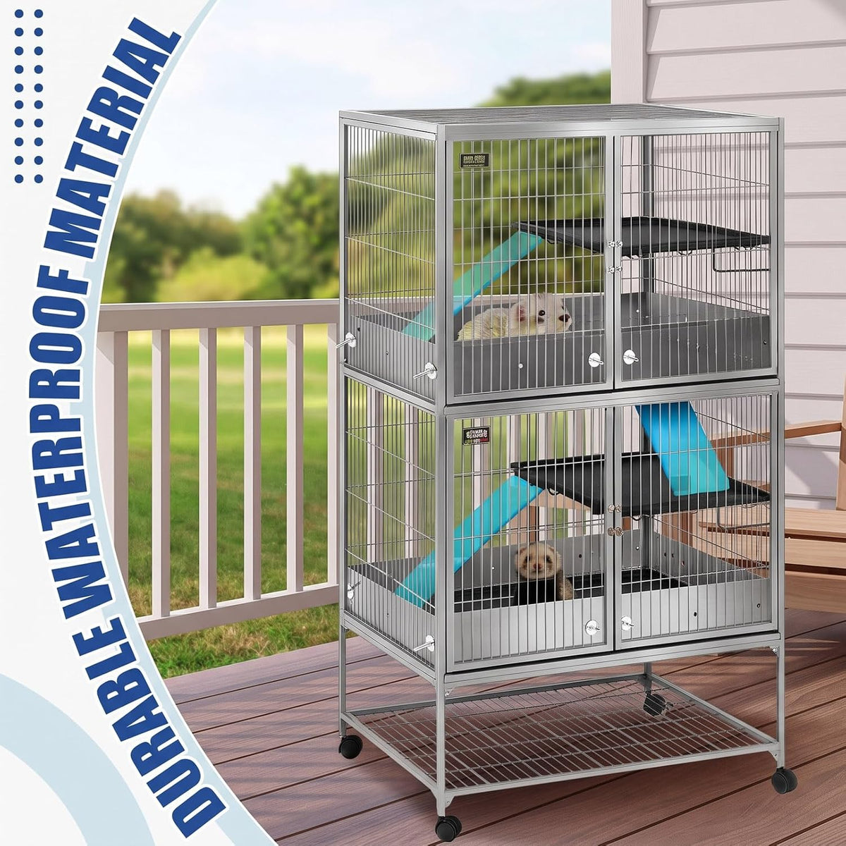9 Pcs Scatter Guards Compatible with Ferret & Critter Nation Cages