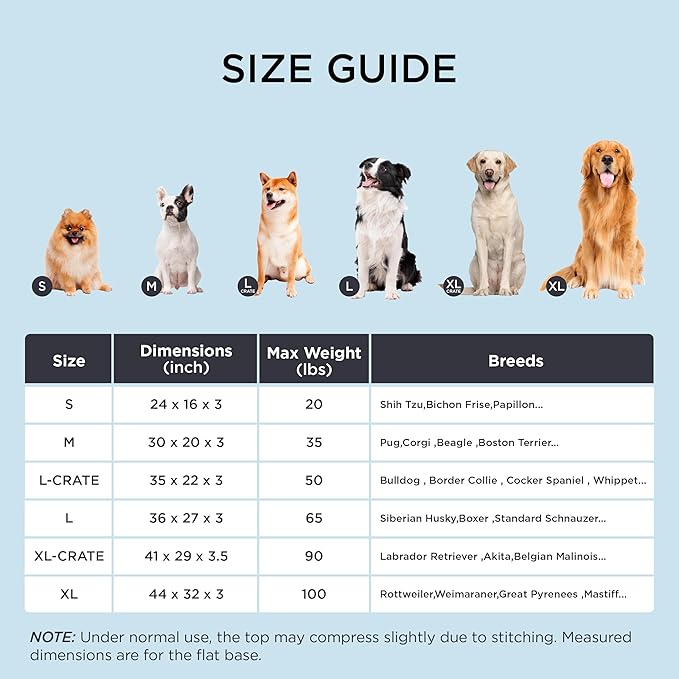 Bedsure Cooling Dog Bed for Small Dogs - Image 7