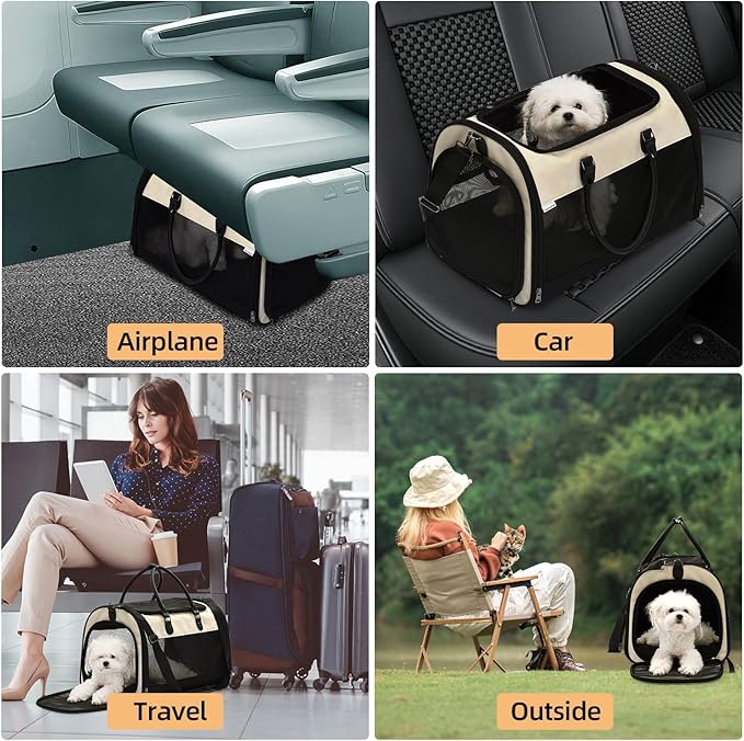 PET MARVEL Cat Carrier Soft Sided Large - Image 5