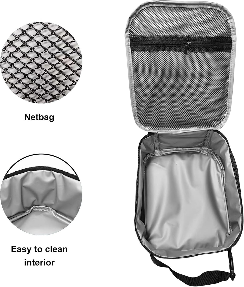 Hamster Backpack with Lunch Bag & Pencil Case, 17 in Bookbag Set