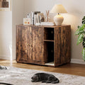 Litter Box Cabinet, Self Cleaning Litter Box Enclosure with Power Outlet