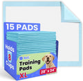 Reli. Puppy Potty Pads XL 15 Pack | Leak-Proof Dog Training