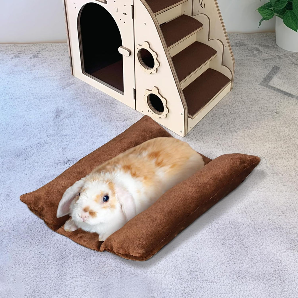 15.7" x 14" Bunny Bed for Rabbit Cage, Thickened & Soft