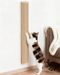 Aechonow 34" Cat Scratching Post, Wood Wall Mounted Cat Scratcher for Cats
