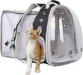 Square Back Extension Pet Backpack Carrier by halinfer
