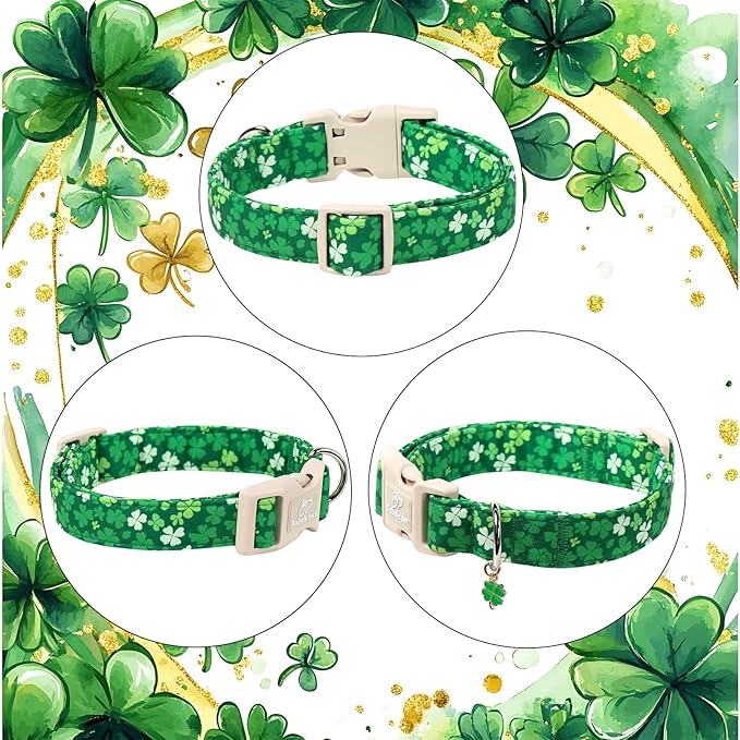 St. Patrick's Day Dog Collar for Large Dogs - Image 7