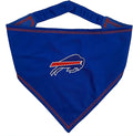 Pets First NFL Buffalo Bills TIE Bandana, Small/Medium. Dog Bandana Scarf Bib by PETSFIRST