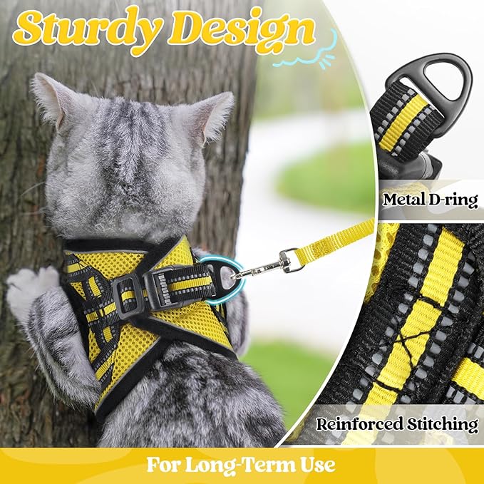 rabbitgoo Cat Harness and Leash Set - Image 6