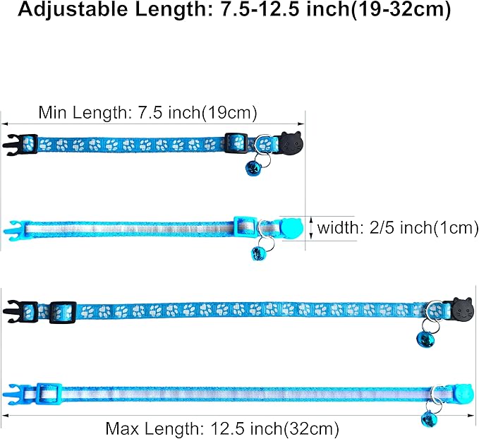 2 Pack Breakaway Cat Collars - Image 2