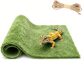Reptile Carpet Substrate, Washable Absorbent Moss Mat Bedding Liner