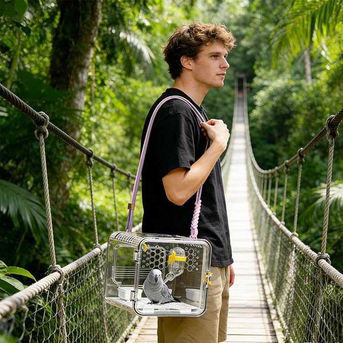 Bird Carrier Travel Cage - Image 8
