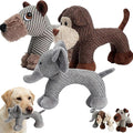 Linen Safari Companions, Squeaky Dog Chew Animals, by Unknown