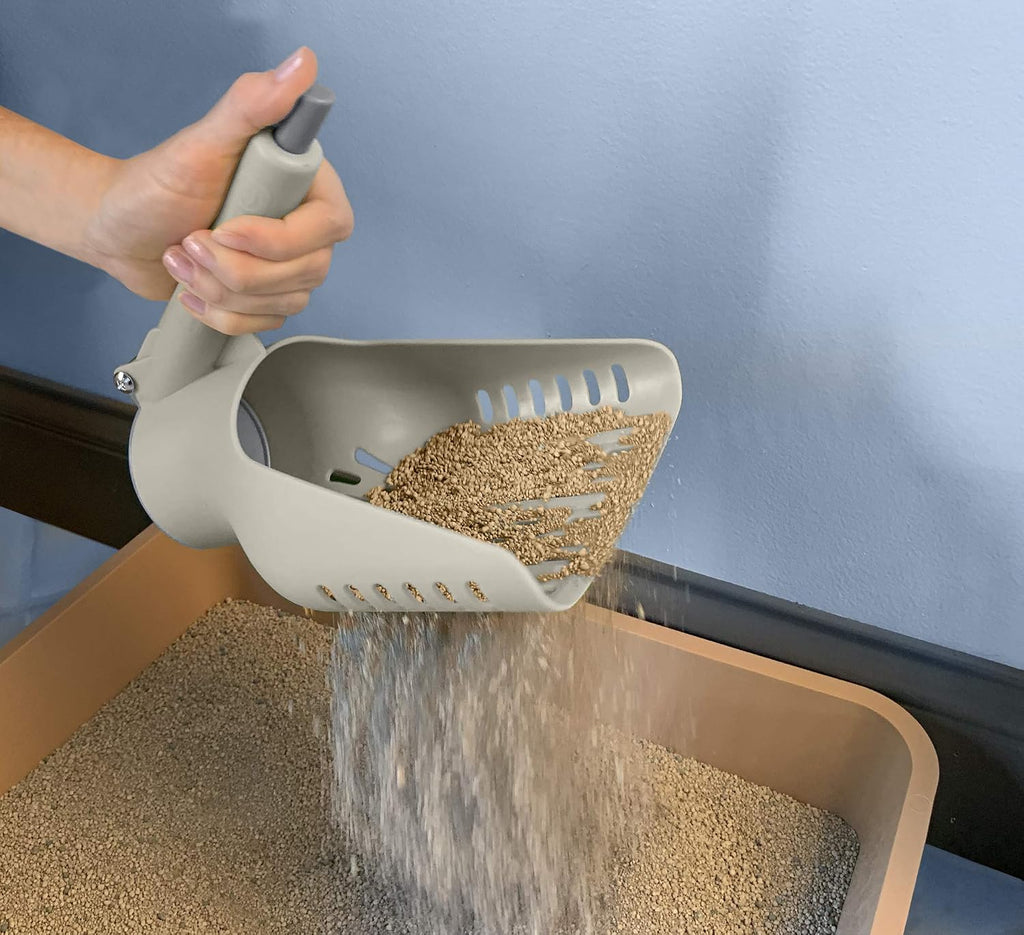 Cat Litter Scoop and Release - Gray, Litter Lifter, Poop Scoop