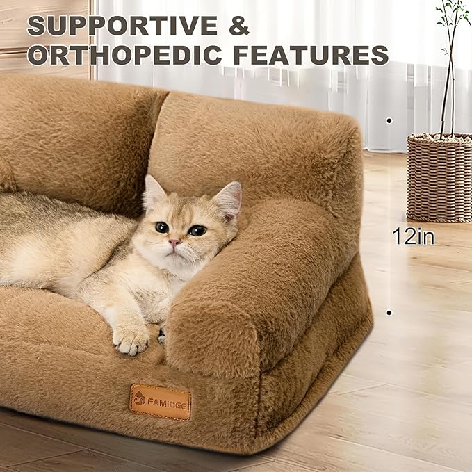 Plush Cat Couch Bed - Image 6
