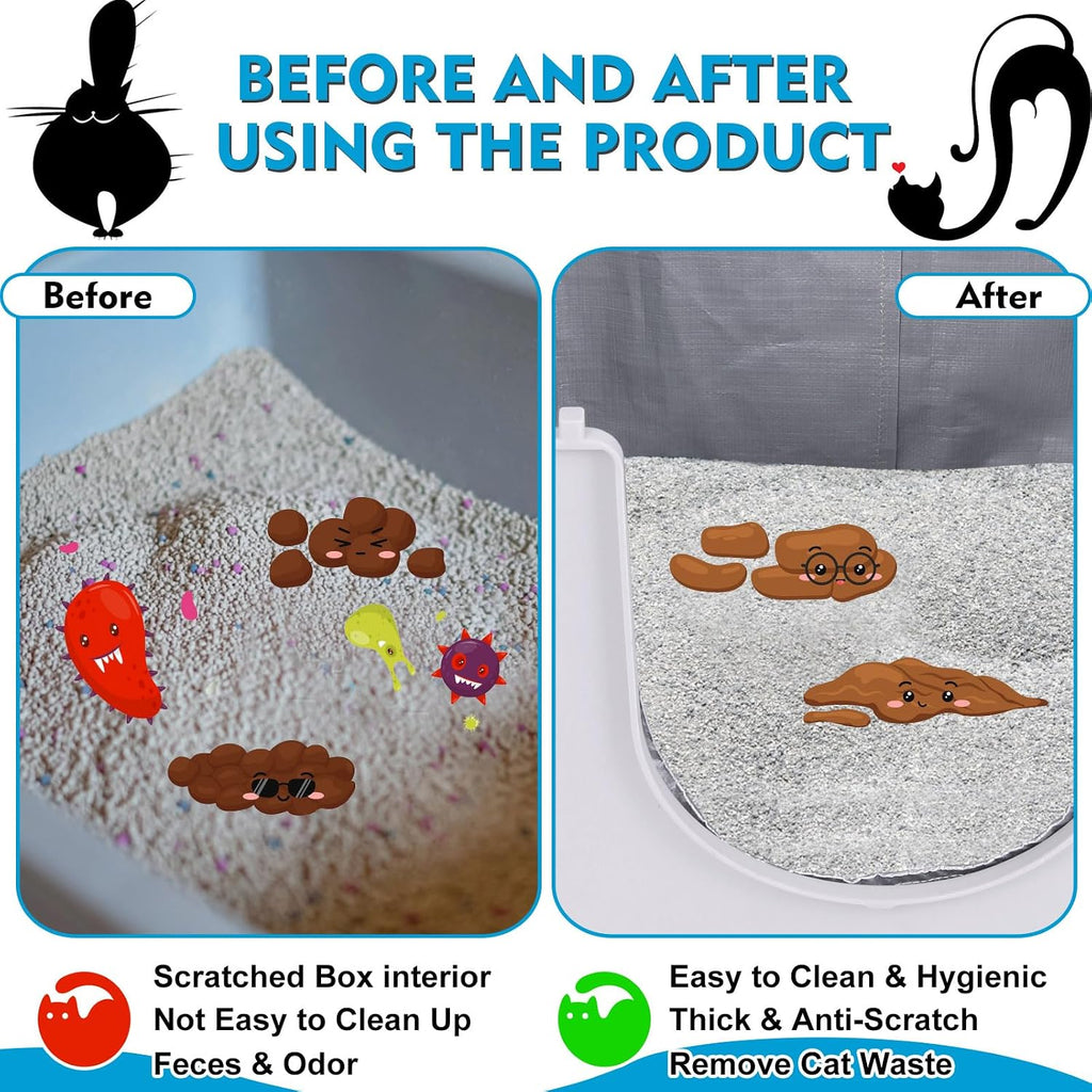 3 Pack Liner F Compatible with Modkat Flip Litter Box