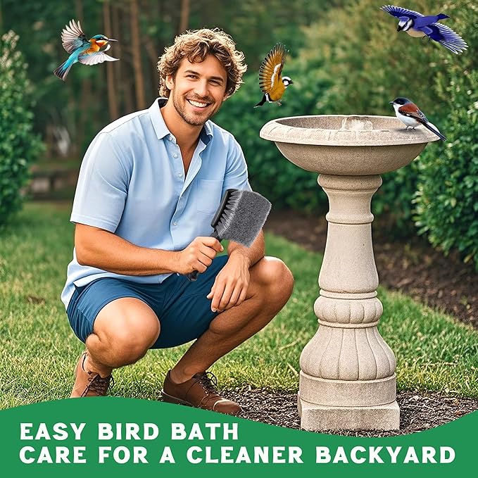 Brush for Bird Baths, Bird Bath Cleaner - Image 7