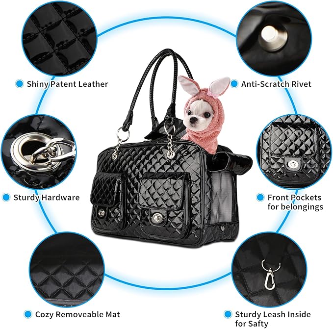Soft-Sided Pet Travel Carrier Airline Approved - Image 5