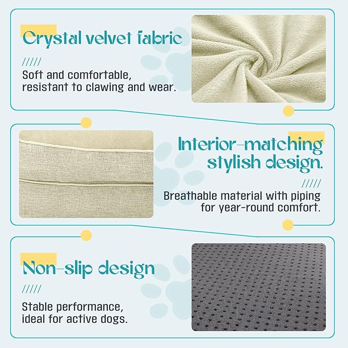 Waterproof Memory Foam Dog Beds - Image 8