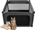 EHEYCIGA 42x42x26 Inches Puppy Playpen Without Top Cover by EHEYCIGA
