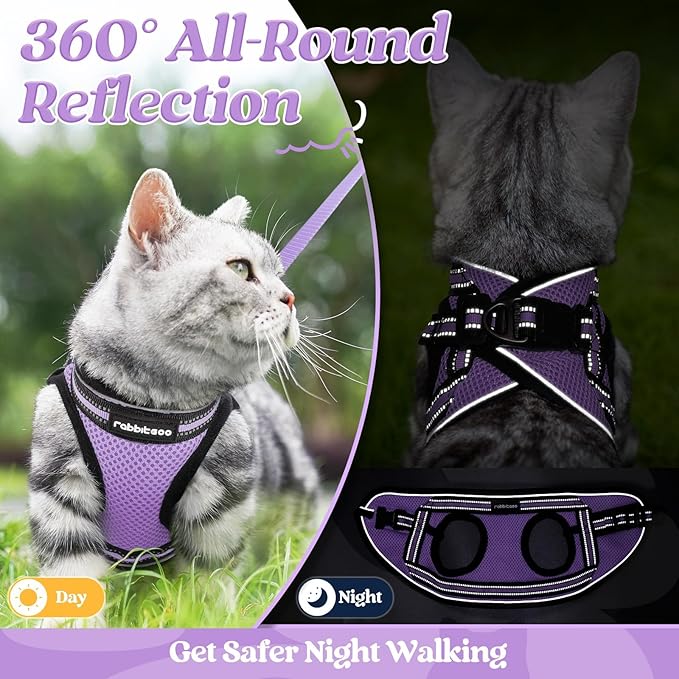rabbitgoo Cat Harness and Leash Set - Image 7
