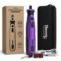 Diamondg Cordless Dog Nail Grinder - Quiet Sound with LED Light, Purple
