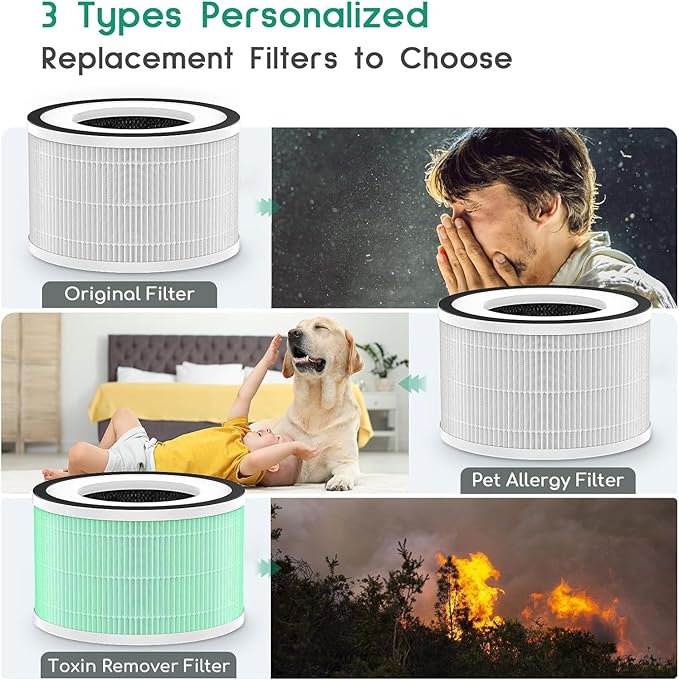 Afloia Air Purifiers for Home Large Room Up to 880 Ft², Efficient Filter Air - Image 9