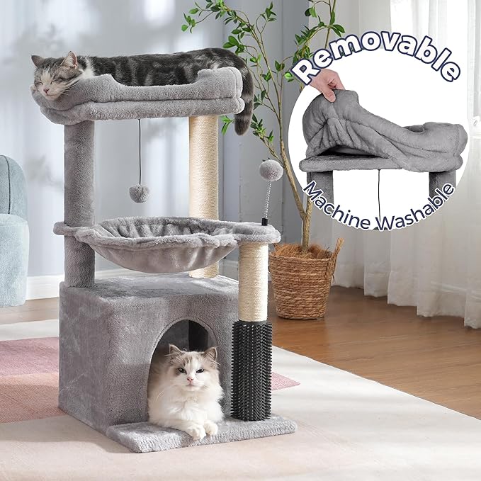 Cat Tree 32 Inches Small Cat Tower - Image 6