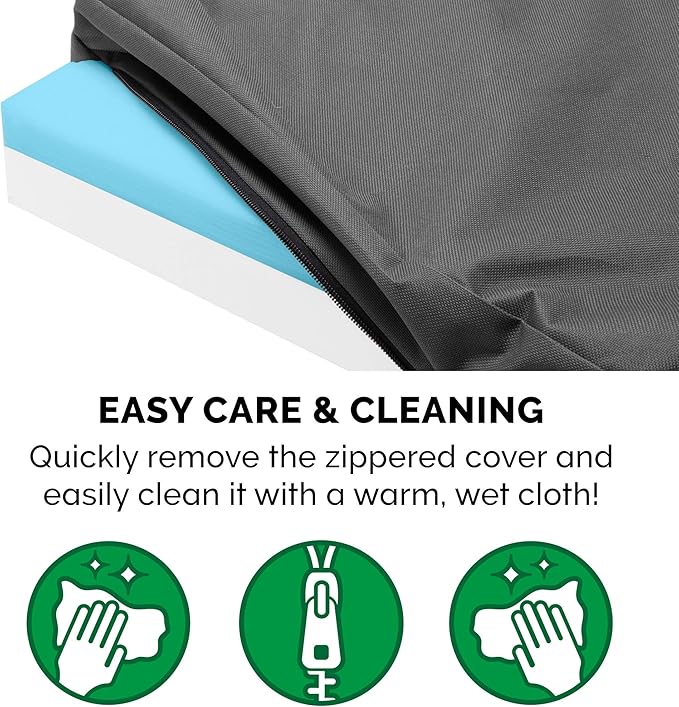 Furhaven Water-Resistant Cooling Gel Dog Bed - Image 8