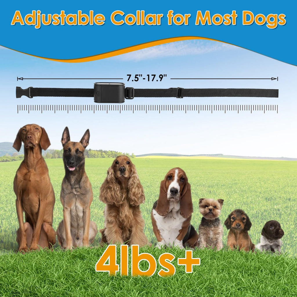 Wireless Electric Dog Fence System 1.2 Acre Pet Boundary Containment