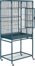 Topeakmart 54'' H Large Bird Cage Parrot Cage w/Stand Bird Cage by Topeakmart