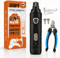 Dog Nail Grinder Whisper Quiet LED & Safe for Sensitive Dogs Cats