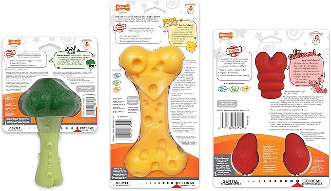 Nylabone Power Chew Toy Bundle, Cute Dog Toys - Image 11