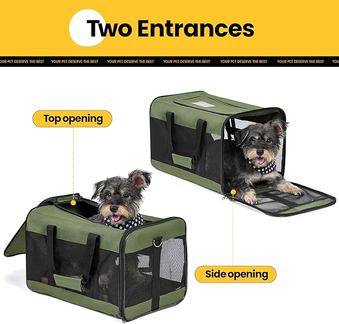 Dog Carrier Soft Sided, Large Cat Carrier - Image 4