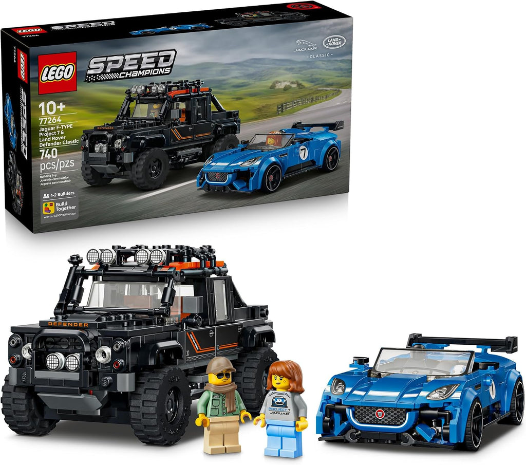 LEGO Speed Champions Jaguar Project 7 & Land Rover Defender 77264