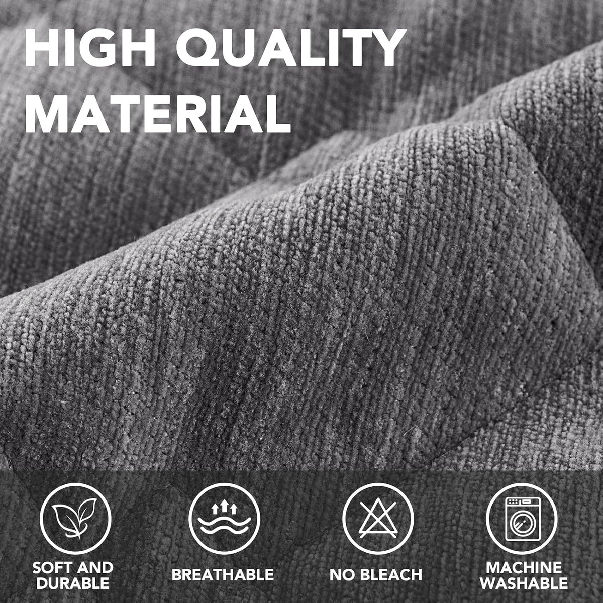 H.VERSAILTEX Couch Cover for Dogs, Non-Slip Washable Pet Sofa Protector