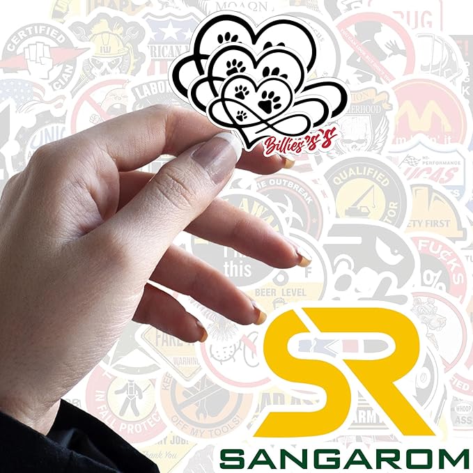 Personalized Infinity Paw Print Sticker - Image 7
