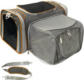 Mr. Peanut's Expandable Airline Approved Soft Sided Pet Carrier, Luxury Travel by MrPeanuts