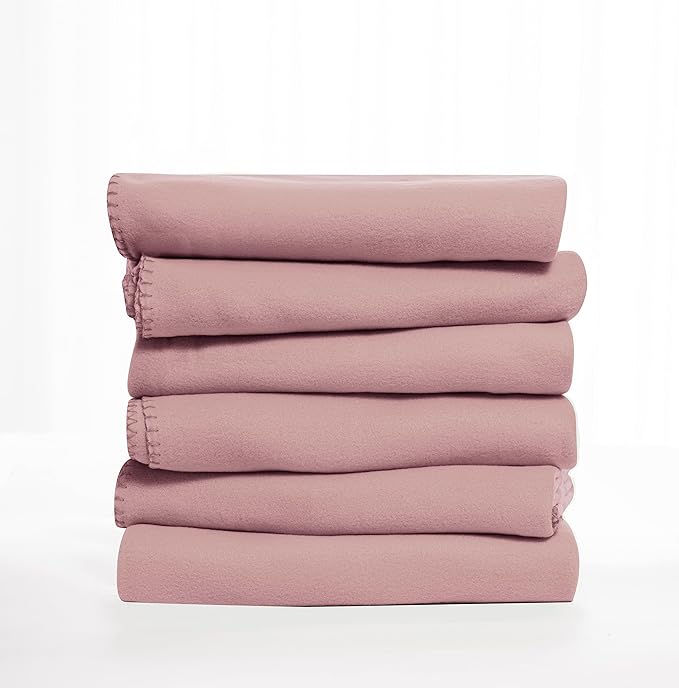 Fleece Throw Blanket Set Bulk for Travel Kids Outdoor Wedding Pet - Image 2