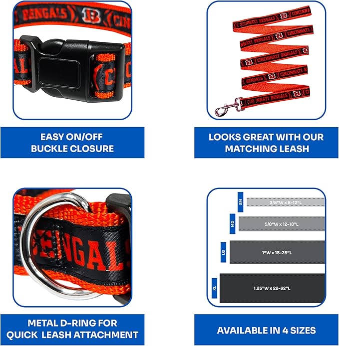 Cincinnati Bengals Satin Collar - Image 6