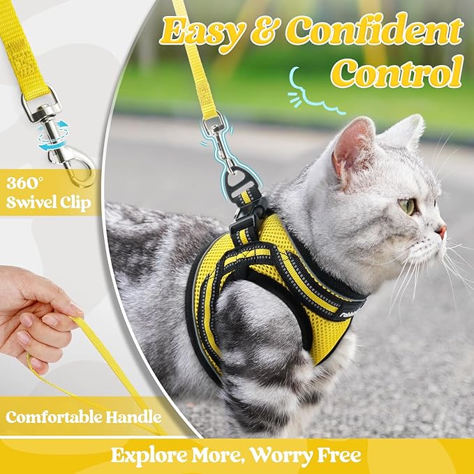 rabbitgoo Cat Harness and Leash Set - Image 6