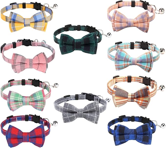 10 Pcs Cat Collar Breakaway by Unknown
