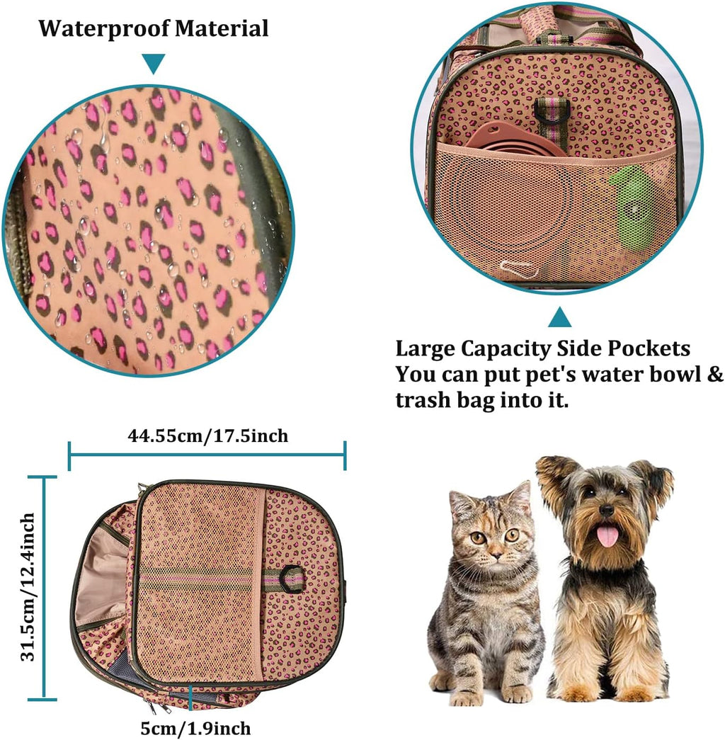 Soft-Sided Kennel Pet Carrier, Airline Approved Travel Handbag