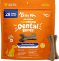 Zesty Paws Functional Dental Bones for Small Dogs - Plaque & Tartar Control - Supports Gut, Skin, Coat, Hip, Joint & Immunity