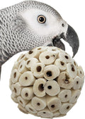 Bonka Bird Toys 1214 Pk3 All-Natural Sola Atta Balls, Soft and Lightweight Chew by BonkaBirdToys