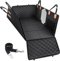 Dog Car Seat Cover for Back Seat, Hard Bottom Back Seat Extender