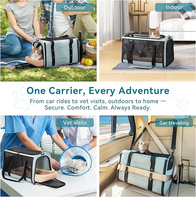 PETSFIT Large Cat Car Carrier - Image 9