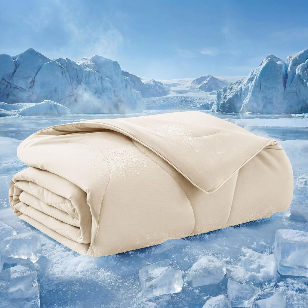 Bedsure ArcticMax™ Q-MAX>0.5 Premium Cooling Blanket for Large Dogs，40x50”