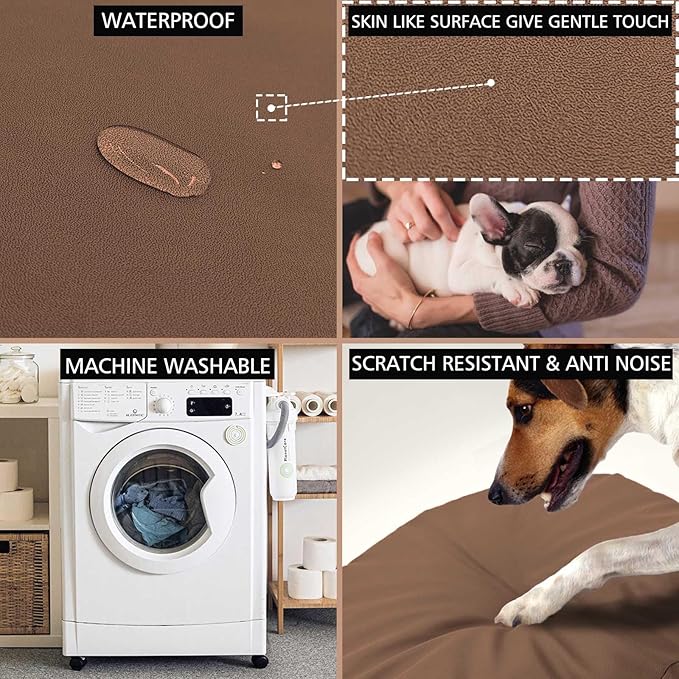 Dog Bed Cover Waterproof Replacement Machine Washable Covers - Image 3