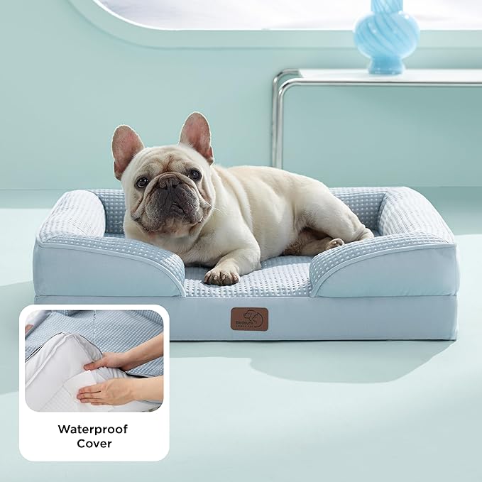 Bedsure Orthopedic Dog Bed Medium Size Dogs - Image 4